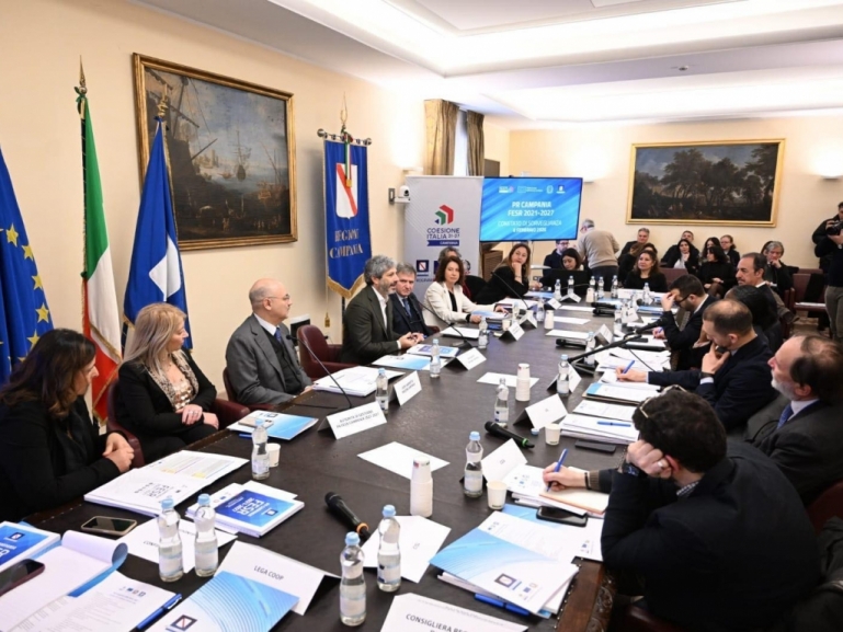 Comitato di sorveglianza del PR Campania FESR 2021-2027: verificato lo stato di avanzamento del Programma