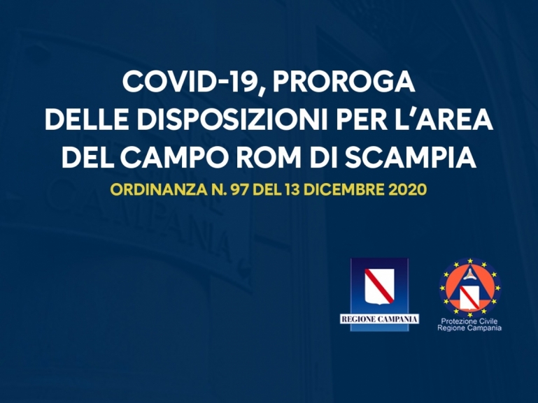 COVID-19: ORDINANZA n. 97
