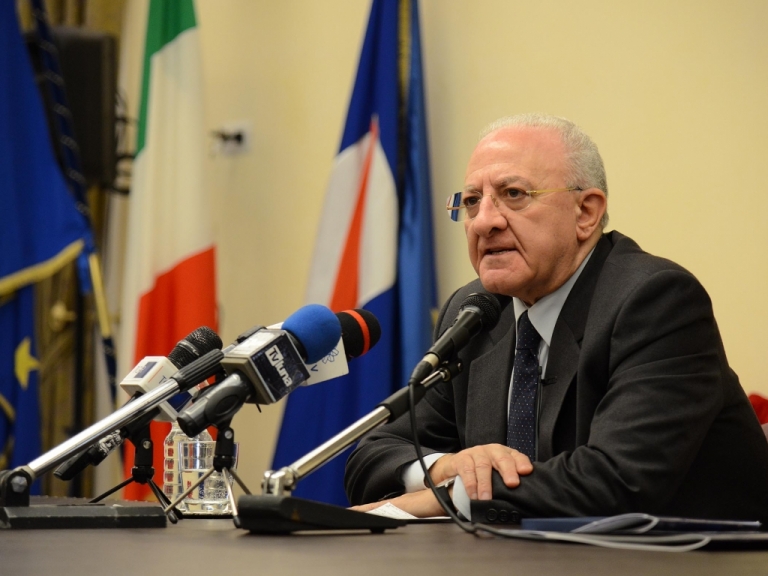CORONAVIRUS, DICHIARAZIONE DEL PRESIDENTE VINCENZO DE LUCA