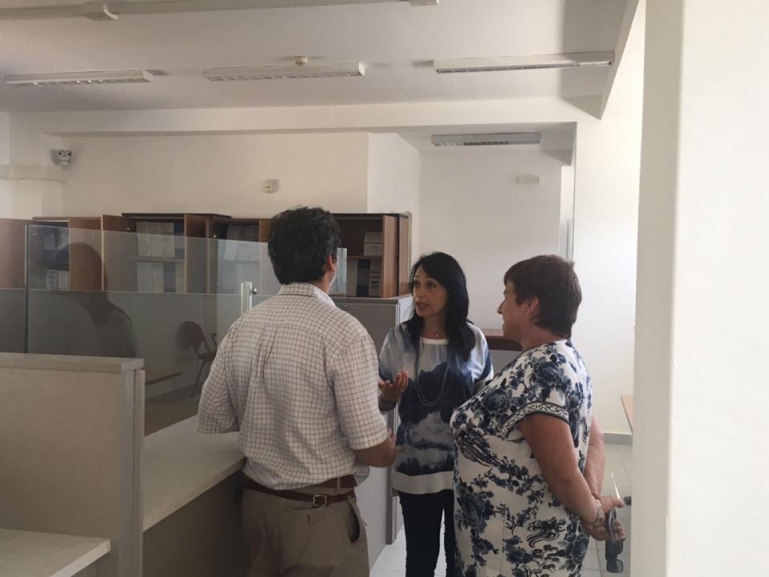 Assessore Palmeri visita il CPI di Ischia