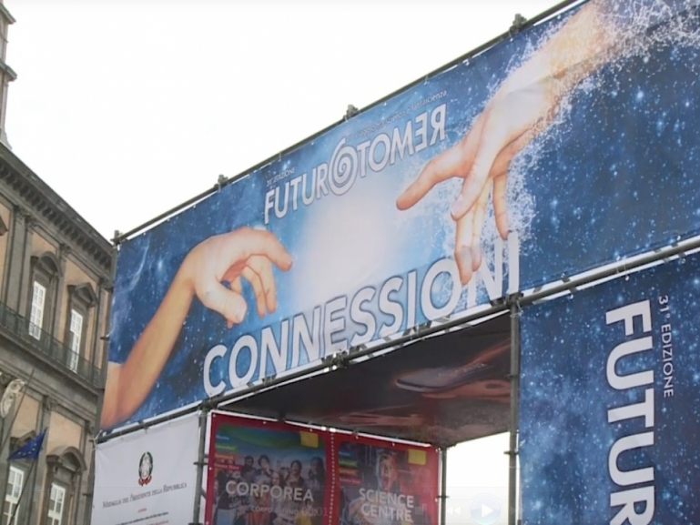 Il presidente De Luca all'inaugurazione di "Futuro remoto"