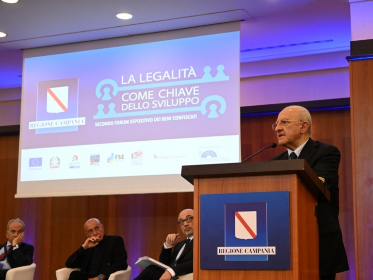 BENI CONFISCATI, A NAPOLI PRIMA GIORNATA DEL FORUM 
