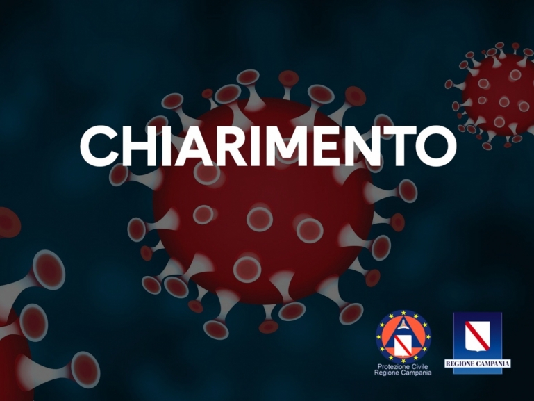 CHIARIMENTO N. 13 DEL 29 MARZO 2020 ALL’ORDINANZA N. 25 DEL 28 MARZO 2020: ULTERIORI MISURE PER LA PREVENZIONE E LA GESTIONE DELL’EMERGENZA EPIDEMIOLOGICA DA COVID-2019