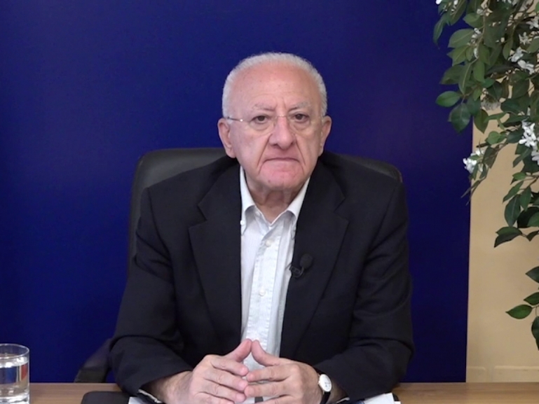 IL PRESIDENTE DE LUCA FA IL PUNTO DELLA SETTIMANA