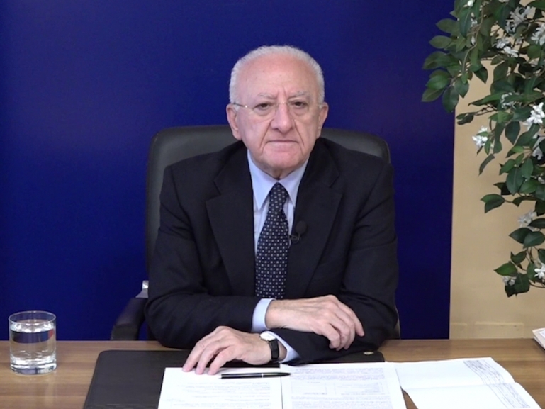 IL PRESIDENTE DE LUCA FA IL PUNTO DELLA SETTIMANA