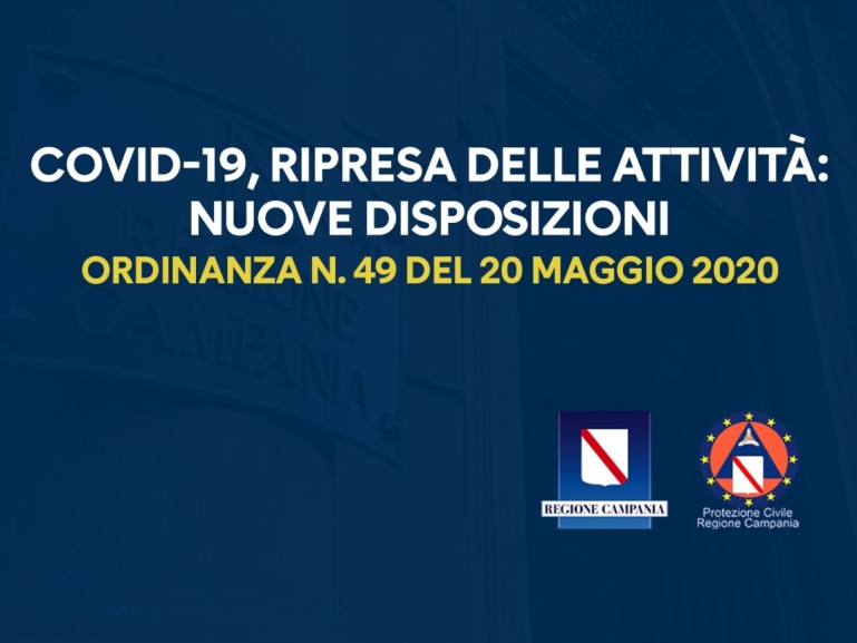 COVID-19, ORDINANZA n. 49: RIAPRONO I RISTORANTI - I LOCALI DELLA MOVIDA CHIUDONO ALLE 23