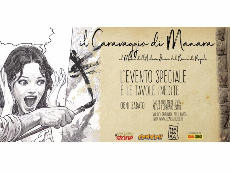Il Caravaggio di Manara 