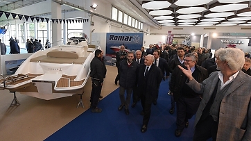 Il Presidente De Luca all'apertura di Nauticsud 