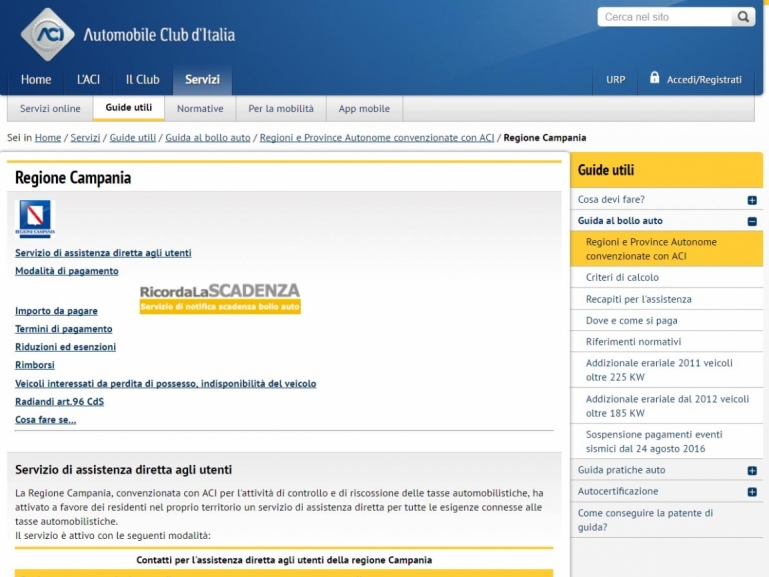 TASSE AUTOMOBILISTICHE: SOSPENSIONE E PROROGA TERMINI DEI VERSAMENTI