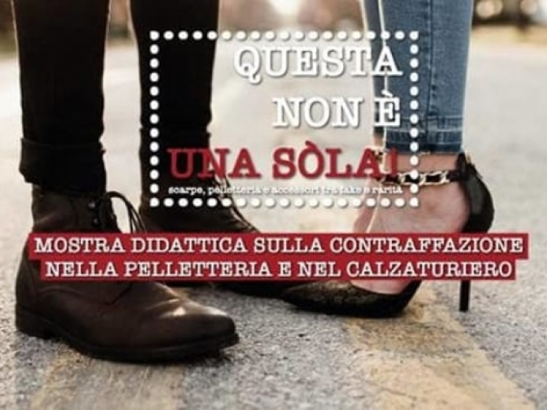 "Questa non è una sòla": mostra didattica sulla contraffazione 