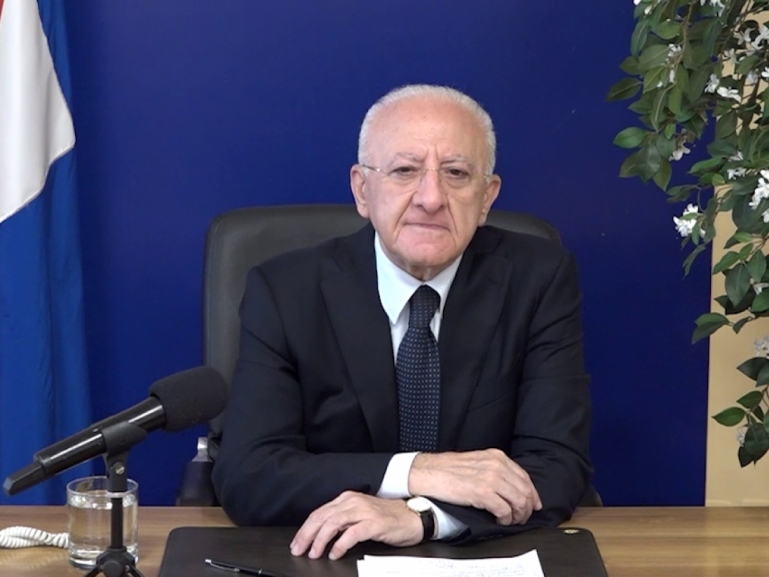 IL PRESIDENTE DE LUCA FA IL PUNTO DELLA SETTIMANA