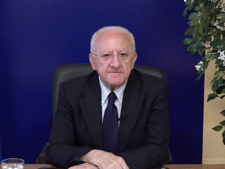 IL PRESIDENTE DE LUCA FA IL PUNTO DELLA SETTIMANA
