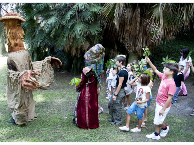 Le favole de I Teatrini all'Orto Botanico