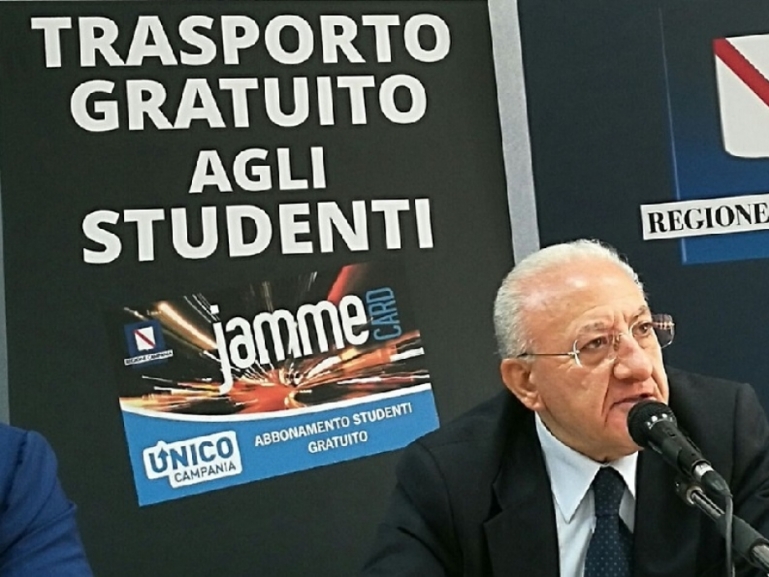 TRASPORTI, ANCHE QUEST’ANNO ABBONAMENTI GRATUITI PER GLI STUDENTI CAMPANI