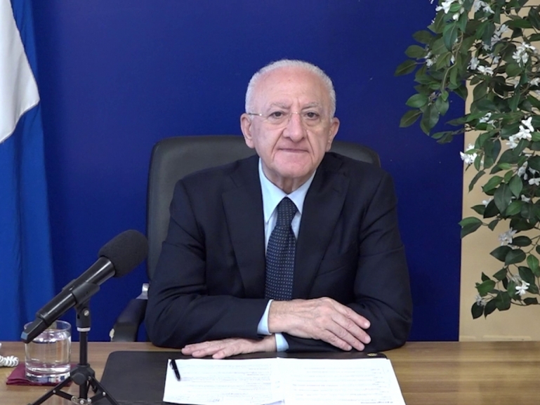 IL PRESIDENTE DE LUCA FA IL PUNTO DELLA SETTIMANA