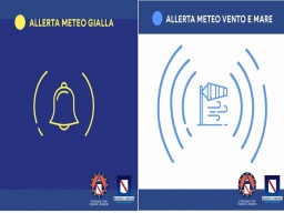10/12/2022 - ALLERTA METEO GIALLA E ALLERTA PER VENTO FORTE E MARE AGITATO
