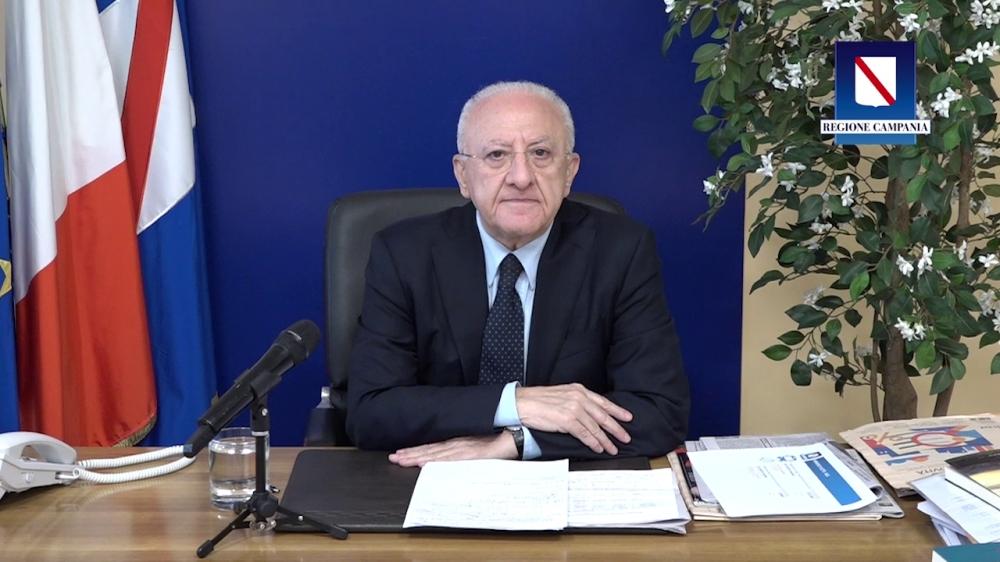 IL PRESIDENTE DE LUCA FA IL PUNTO DELLA SETTIMANA