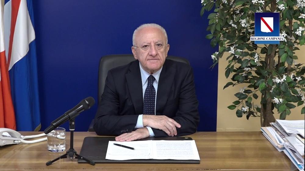 IL PRESIDENTE DE LUCA FA IL PUNTO DELLA SETTIMANA