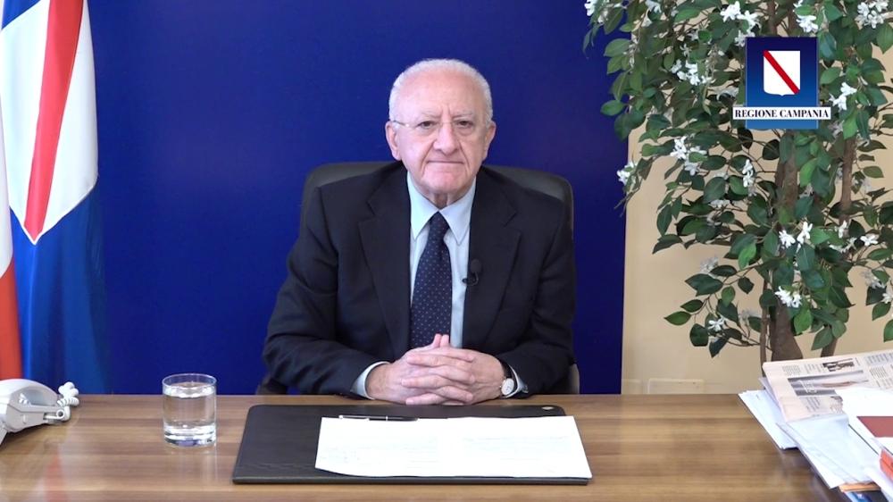 IL PRESIDENTE DE LUCA FA IL PUNTO DELLA SETTIMANA