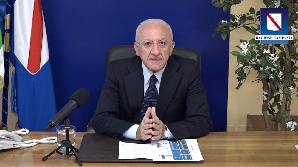 IL PRESIDENTE DE LUCA FA IL PUNTO DELLA SETTIMANA