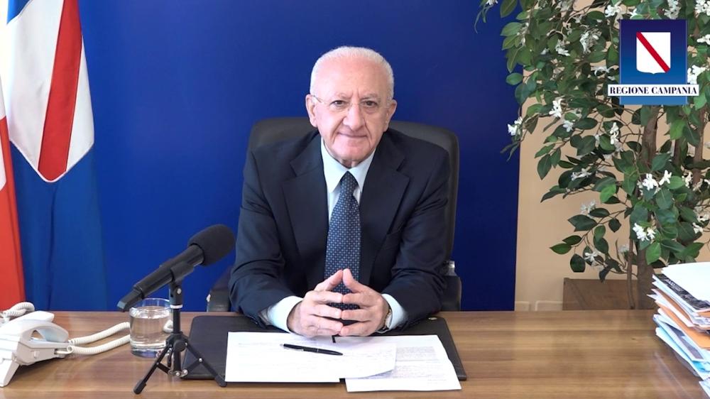 IL PRESIDENTE DE LUCA FA IL PUNTO DELLA SITUAZIONE