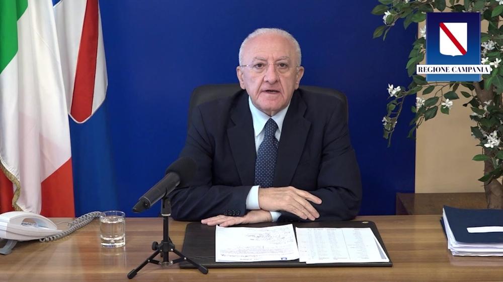 COVID-19, IL PRESIDENTE DE LUCA FA IL PUNTO DELLA SITUAZIONE