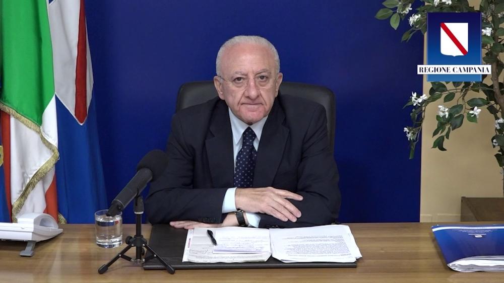COVID-19, IL PRESIDENTE DE LUCA FA IL PUNTO DELLA SITUAZIONE