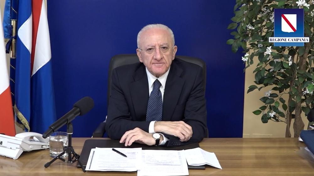 IL PRESIDENTE DE LUCA FA IL PUNTO DELLA SITUAZIONE