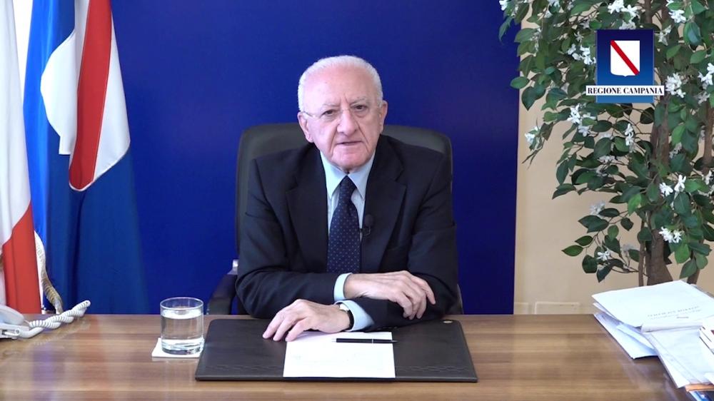 IL PRESIDENTE DE LUCA FA IL PUNTO DELLA SETTIMANA