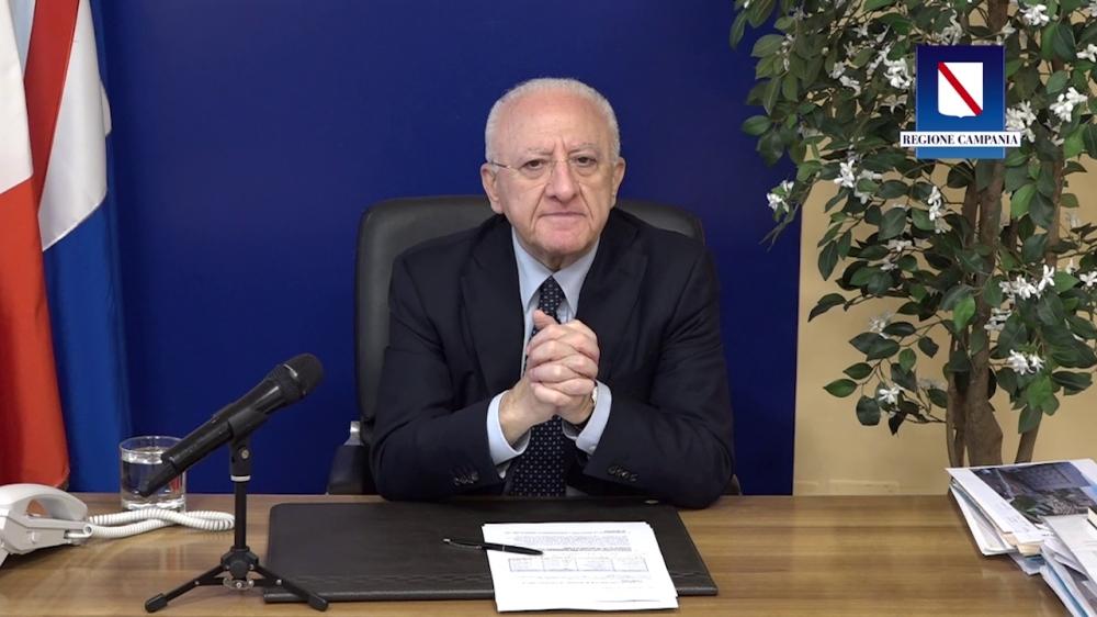 IL PRESIDENTE DE LUCA FA IL PUNTO DELLA SETTIMANA