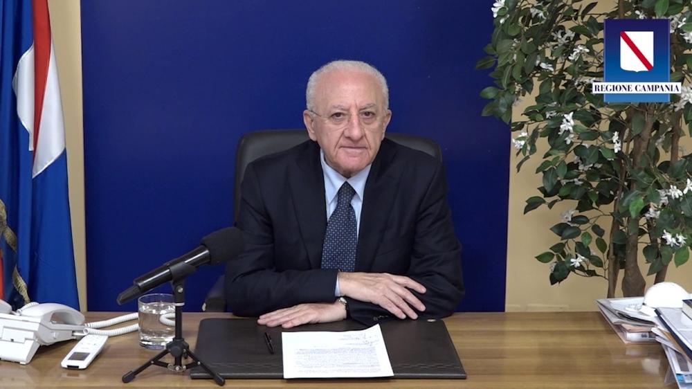 IL PRESIDENTE DE LUCA FA IL PUNTO DELLA SETTIMANA